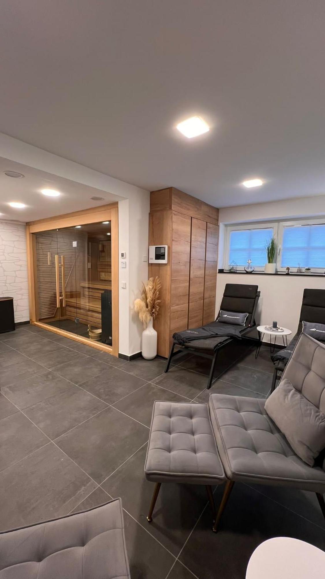 Winkelschiffchen III Mit Sauna Juist Bagian luar foto