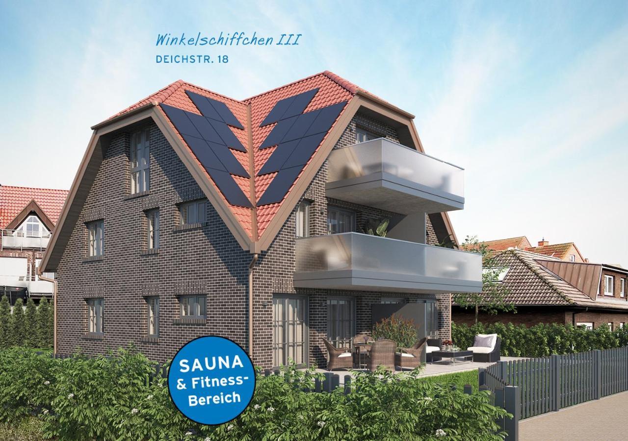 Winkelschiffchen III Mit Sauna Juist Bagian luar foto