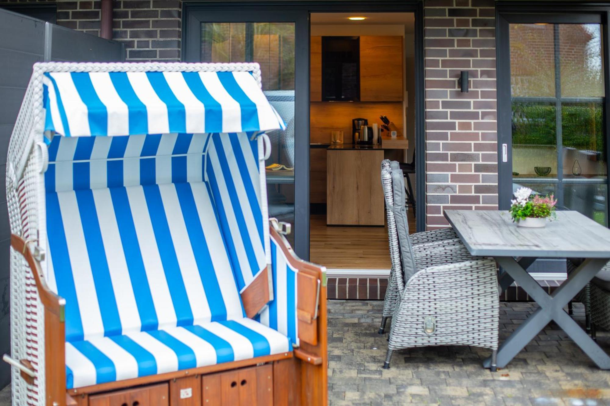 Winkelschiffchen III Mit Sauna Juist Bagian luar foto